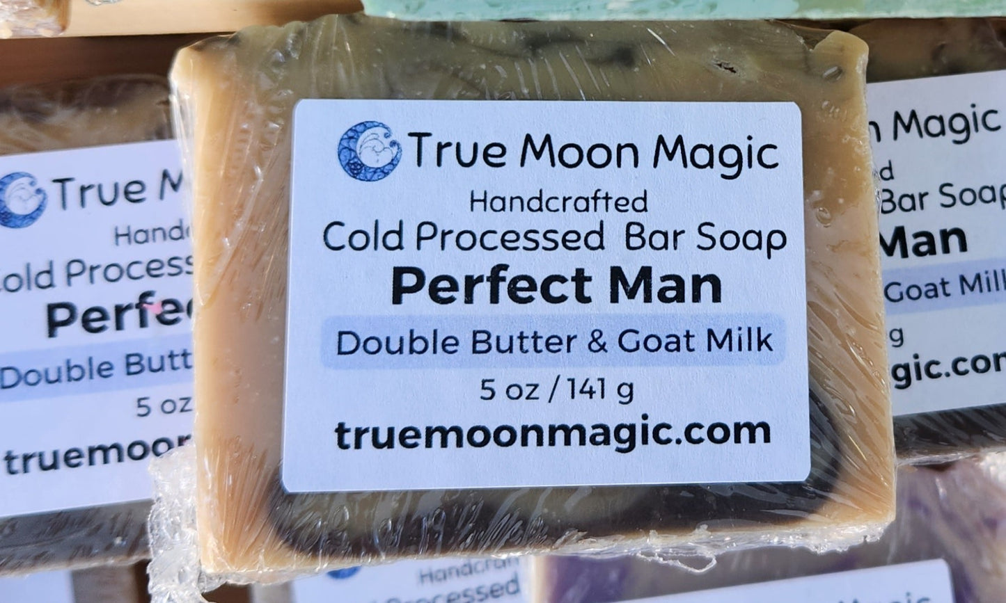 Perfect Man Goat Milk Soap Fresh & Clean Masculine Scent