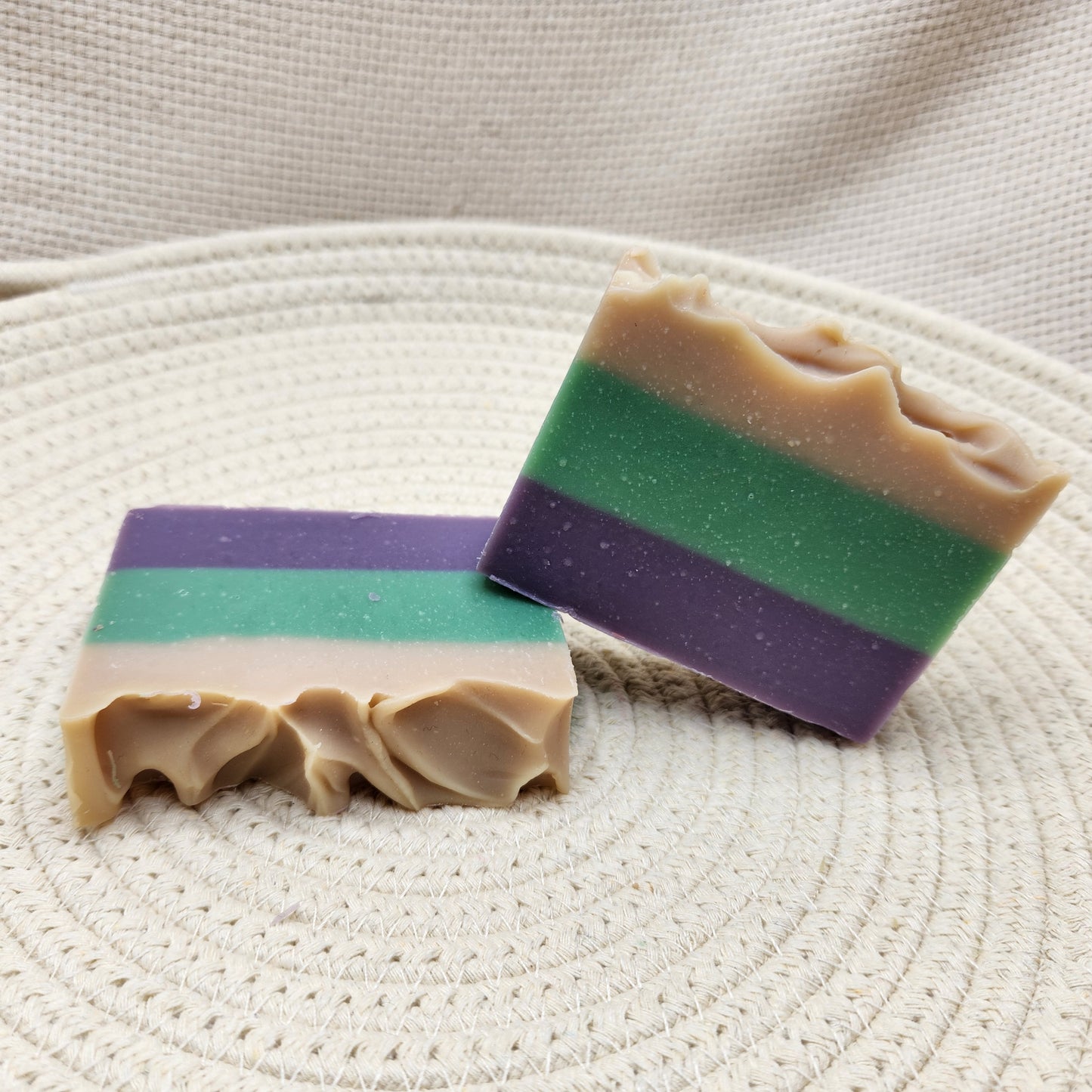 lavender sage goat milk soap