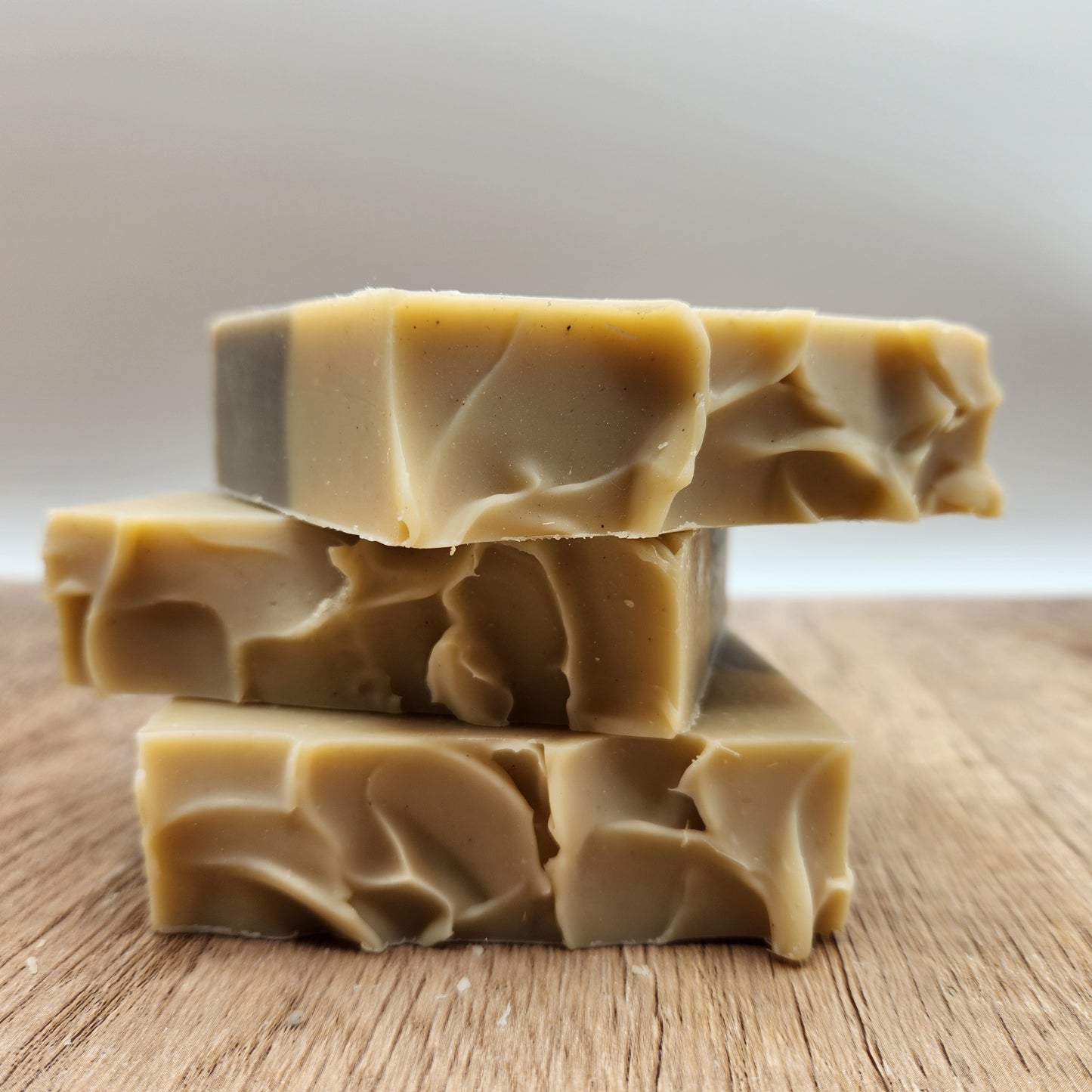 goat milk soap bar top