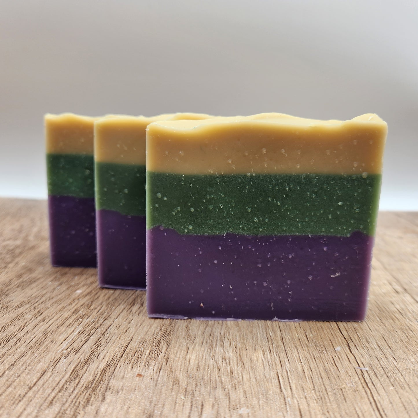 3 bars of lavender sage goat milk soap