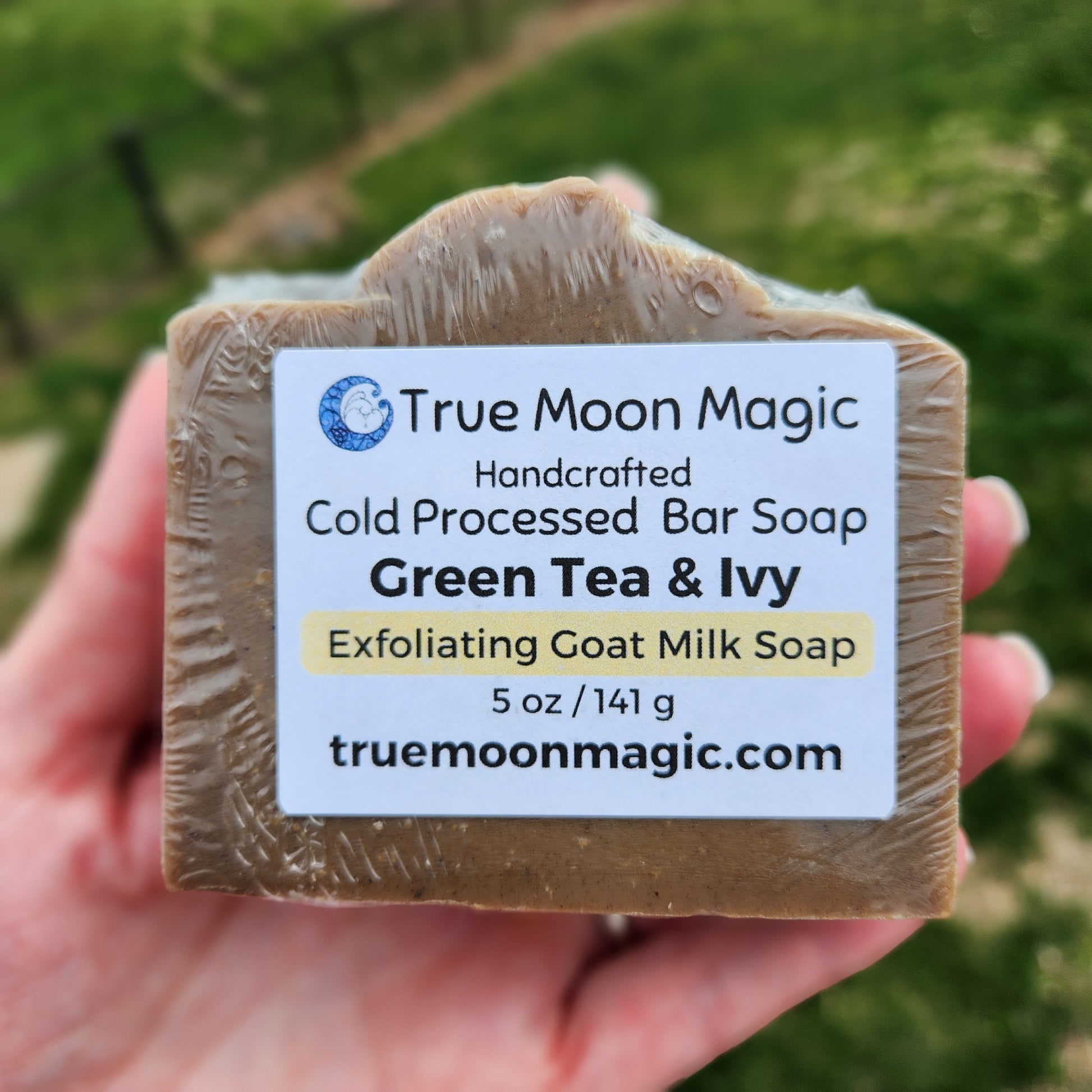 Green Tea & Ivy Goat Milk Soap Bar